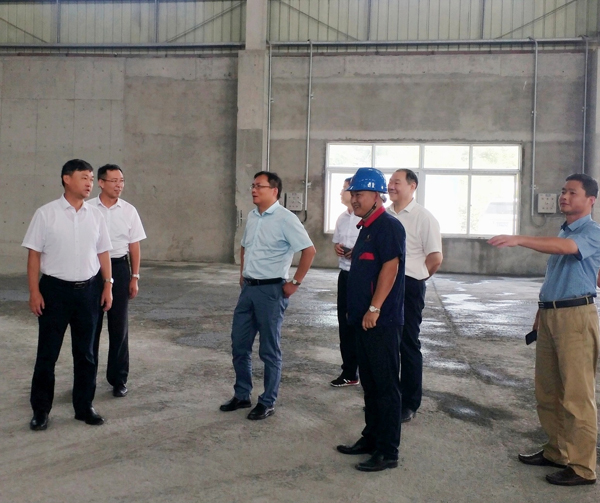 集團公司黨委委員、股份公司黨委書記、總經理蔣培進到矸石項目部調研 