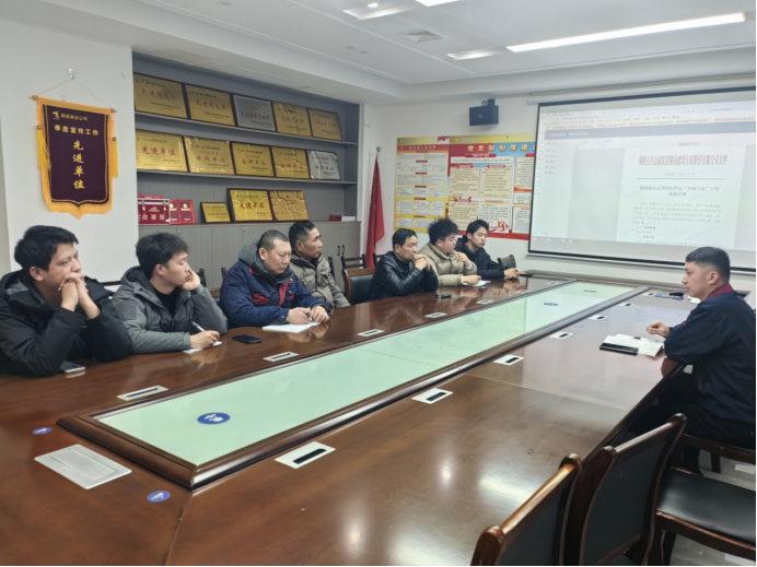 第一事業部學習宣貫“手指口述”實施方案